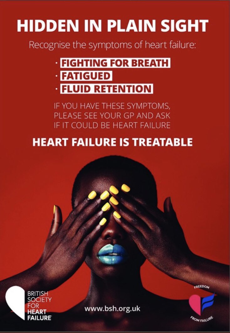 clarelthomson's tweet photo. It’s Heart Failure Awareness Week ❤️ Patient quality of life and life expectancy dramatically improve with an early diagnosis and prompt initiation of treatment ❤️ https://t.co/TpxonkpN4f