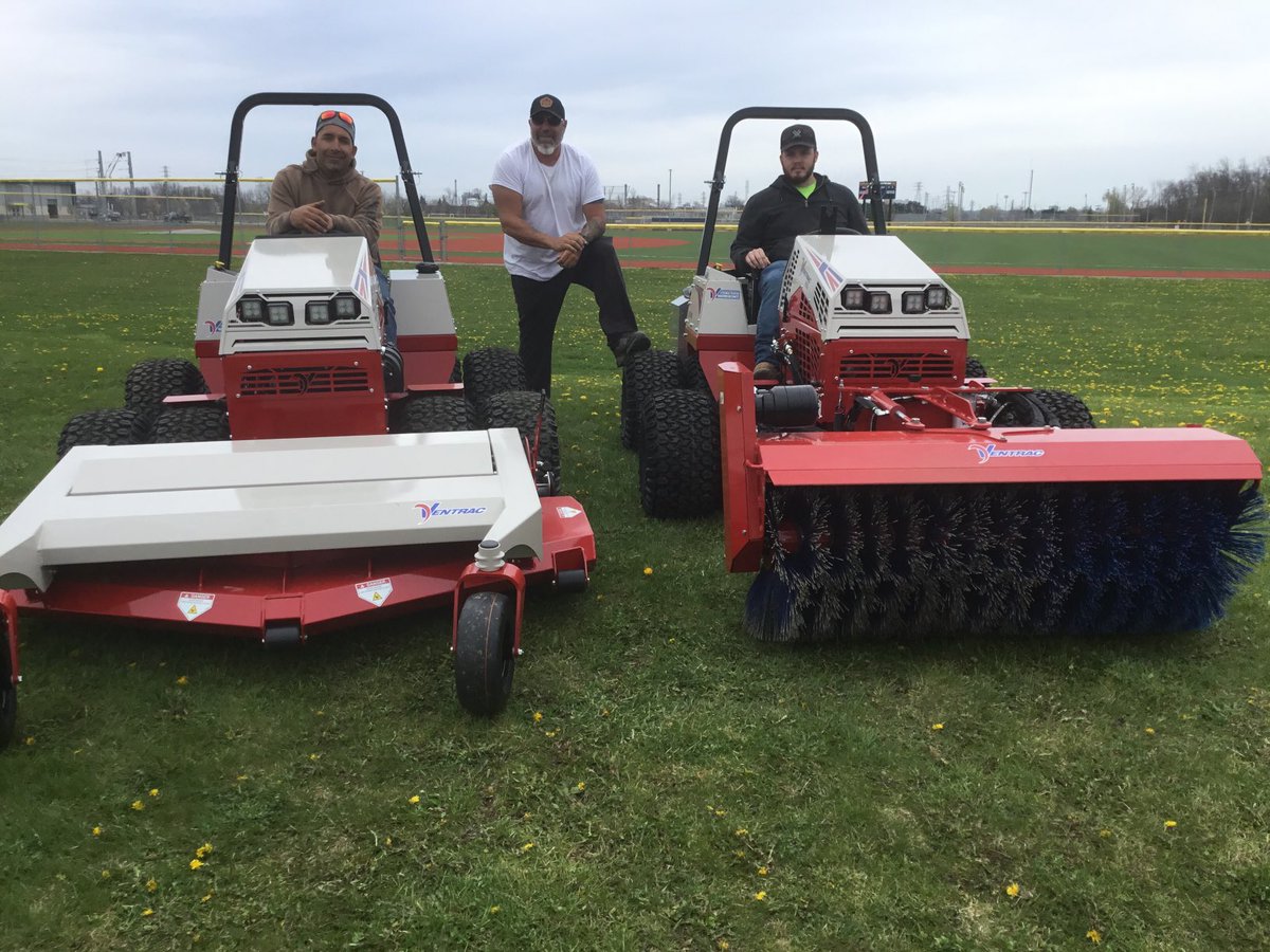 Paul Granto(middle)and his guys from Niagara Falls School District were very excited to take delivery their new Ventrac mowers and snow removal equipment. Thank you for choosing Grassland Equipment and myself to fill your Ventrac needs!!