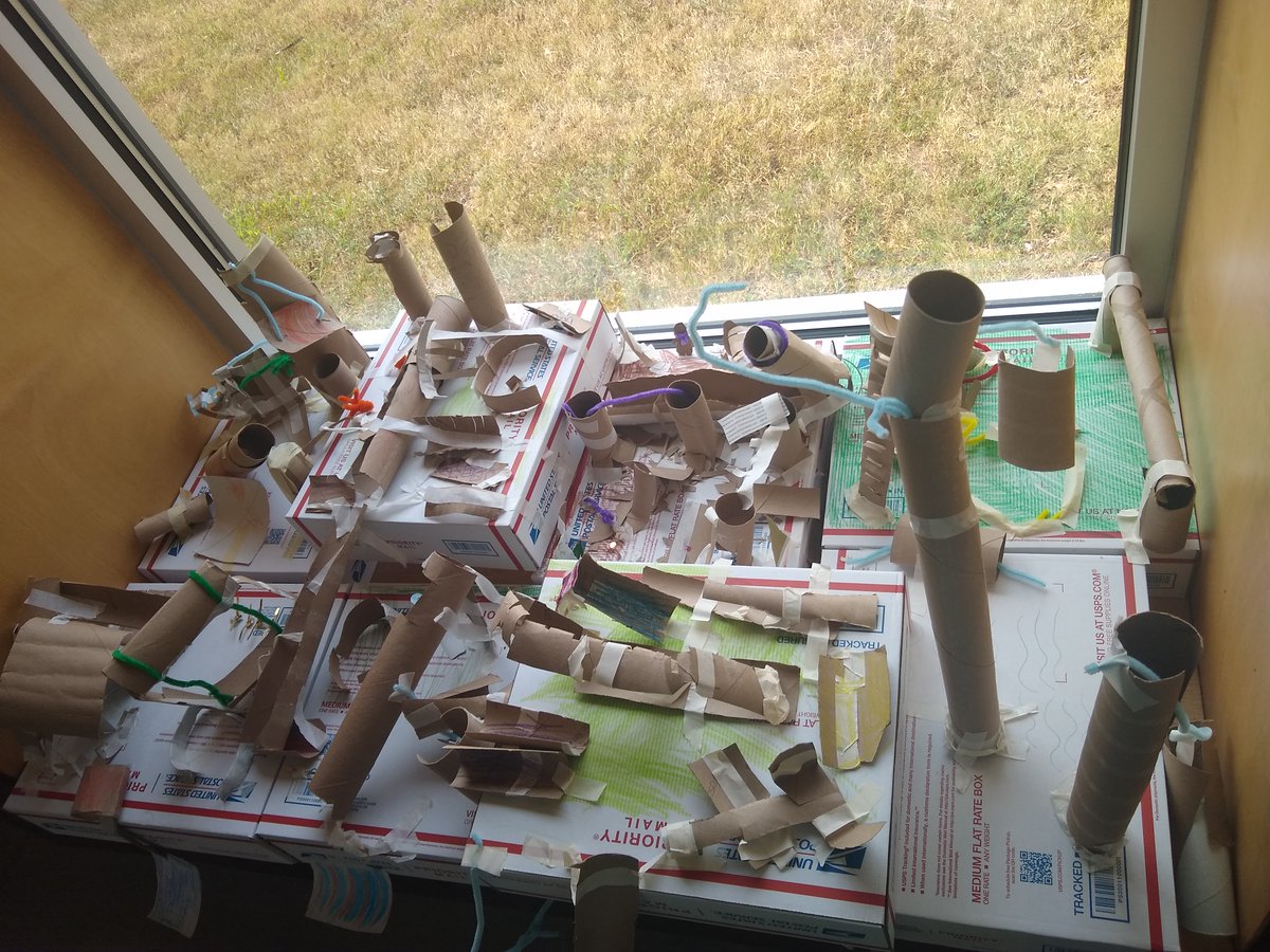 ABsfuaxh's tweet image. My team really played to strengths this year - my teaching partner planned a weekly #STEMchallenge for our whole grade level because it was her passion. The kids benefited. I LOVED it too. Check out these playgrounds. #thirdgradescience #classroomteachers