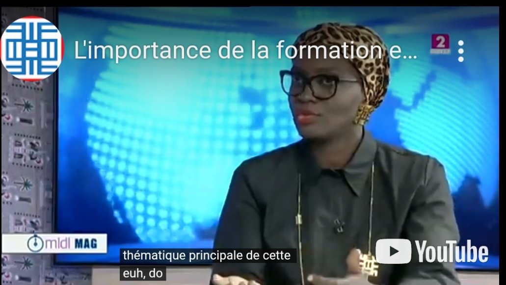 ifage_dakar's tweet photo. 📽️ Mme @kyakandji, Directrice Générale de #IFAGE présente lors de son passage à l'émission #MidiMag sur la #RTS1, l'importance de la formation en Actuariat et du métier d'actuaire.
📍 https://t.co/LiPYOuVPd5
#IFAGE, pionnier dans la formation en #Actuariat dans la zone #CIMA ! https://t.co/VXKGDn1WmT