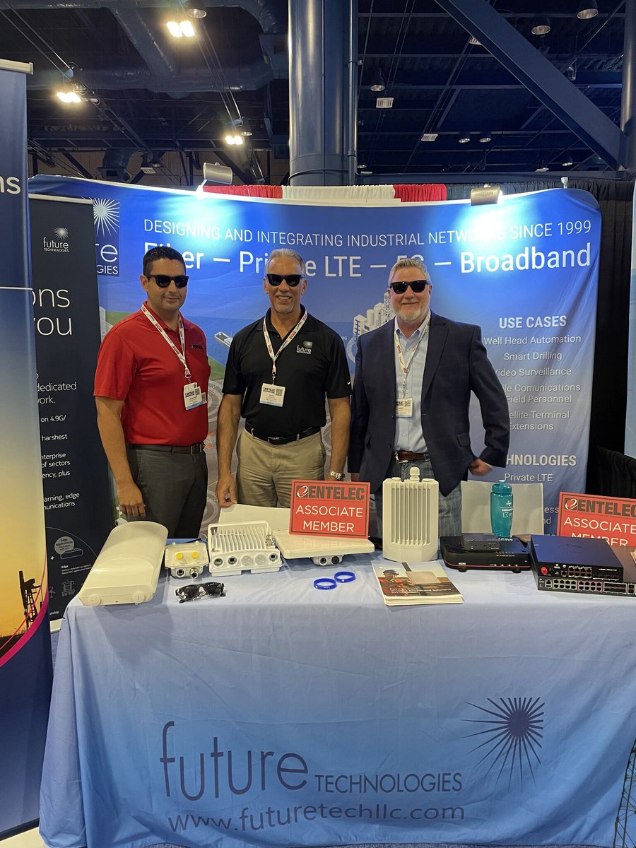 CambiumNetworks's tweet image. THE FUTURE IS BRIGHT. 😎 Thank you to everyone who met up with the Cambium Networks and @futuretechllc teams at the @ENTELEC Conference &amp;amp; Expo last week!

#LTE #IoT #5G #FixedWireless