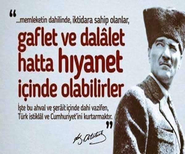 <a href="/ismailcatakli/">İsmail ÇATAKLI</a> Size söylenebilecek söz 100 sene önce söylenmiş zaten ...