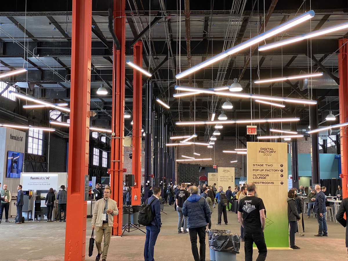 formlabs's tweet photo. And that's a wrap on #DigitalFactory22!
The problems facing manufacturing have never been more urgent, and it was great to spend a day with some of the brightest minds in the industry to find solutions for building a more resilient supply chain. https://t.co/bA0Kowk76t