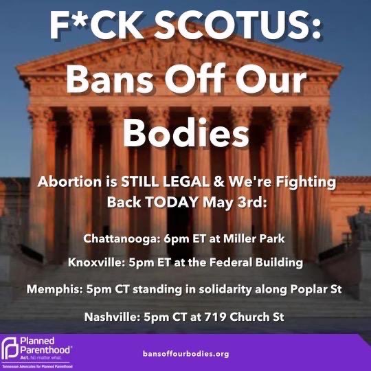 Join us in Memphis starting around 5PM at the Poplar/Highland intersection