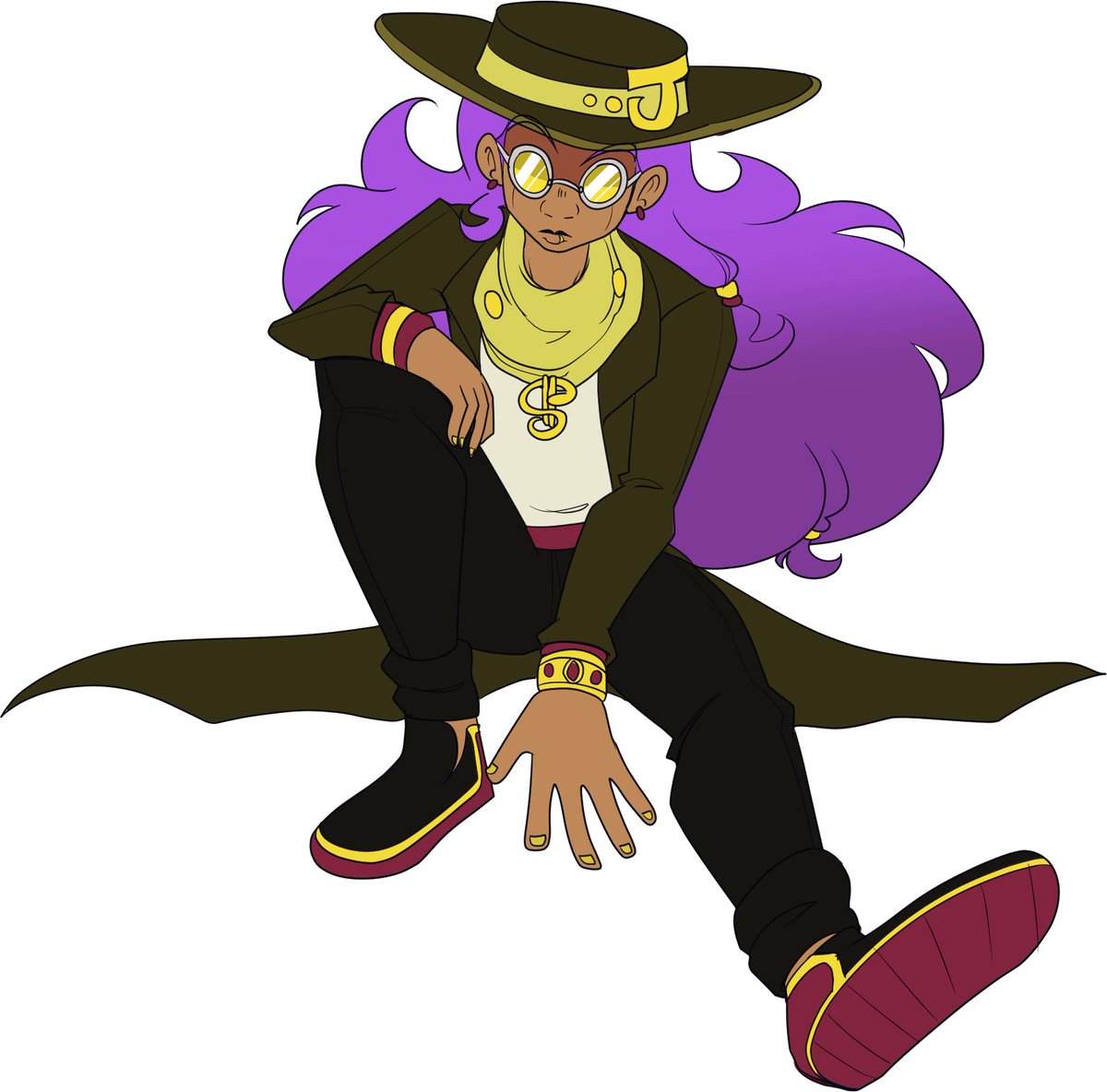 eemapso's tweet photo. another OC redraw! My mans Jules! Im getting more confident and a bit more comfortable with perspective and design i think
#oc #characterdesign #digitalartists https://t.co/o5GpbQUs2u