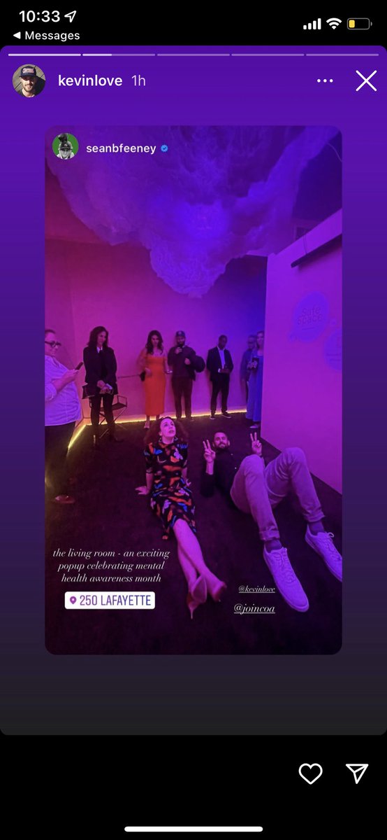 STS_together's tweet photo. Is this real life?? Huge shout-out to @kevinlove helping us kick off what’s bound to be an amazing &amp; memorable #MentalHealthAwarenessMonth So stoked to have @joincoa in our corner/sponsoring our efforts. Go team! 🏆🙌💫 
@Trevornoah when are you coming thru?! https://t.co/InkGmFSy3L