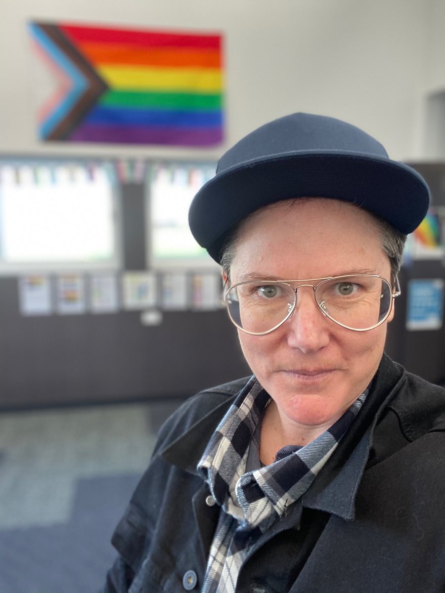 Here is a picture I took at my high school last year. When I attended Smithton High way back in the day… all (positive) chat about homosexuality was banned in schools.