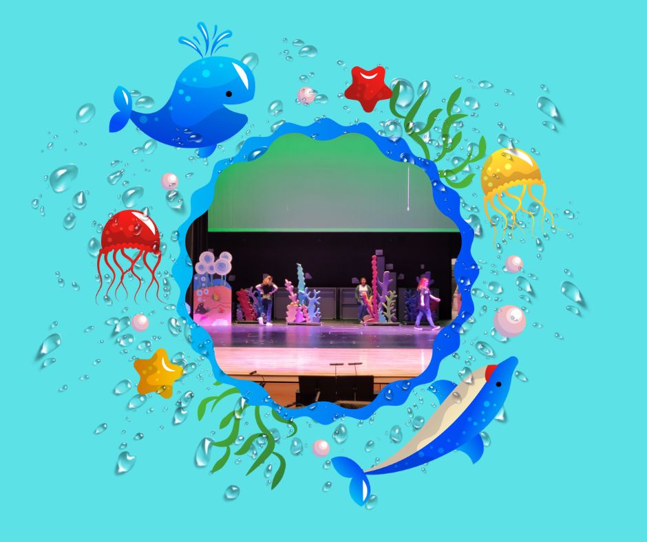 SAVeteransHS's tweet photo. The Little Mermaid is right around the corner.  Here's a sneak peak at the hard work occurring on the set and in rehearsals.  #sneakpeak #behindthescenes #TheLittleMermaid #VMHS #PatriotNation #TheaterArts #Choir #TechnicalTheater #Orchestra #FineArts #Disney #musical https://t.co/J1eKrcl6Cg