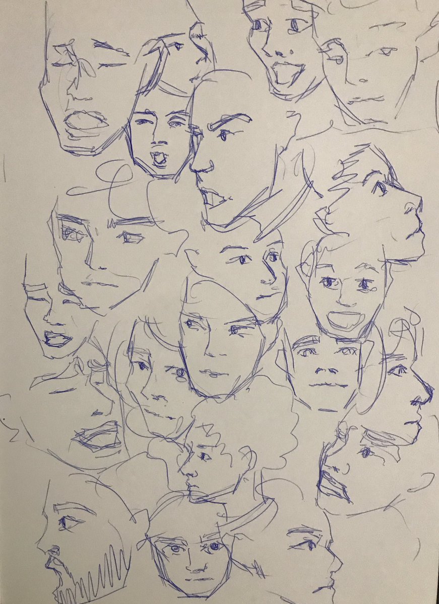 CrescentKB's tweet photo. day 20 - 30 secs portrait studies

art block moments 👺 https://t.co/QTmq5DEyqP