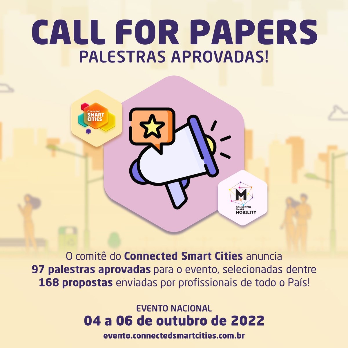 con_smartcities's tweet photo. O #ConnectedSmartCities anuncia 97 palestras aprovadas, selecionadas no resultado do call for papers, dentre 168 propostas!
Confira: https://t.co/NRj8ON2sH4
#cidadeinteligente #cidadesinteligentes #smartcity #smartcities #mobilidade #mobilidadeurbana #tecnologia #conectividade https://t.co/ZoS3bz3PoX