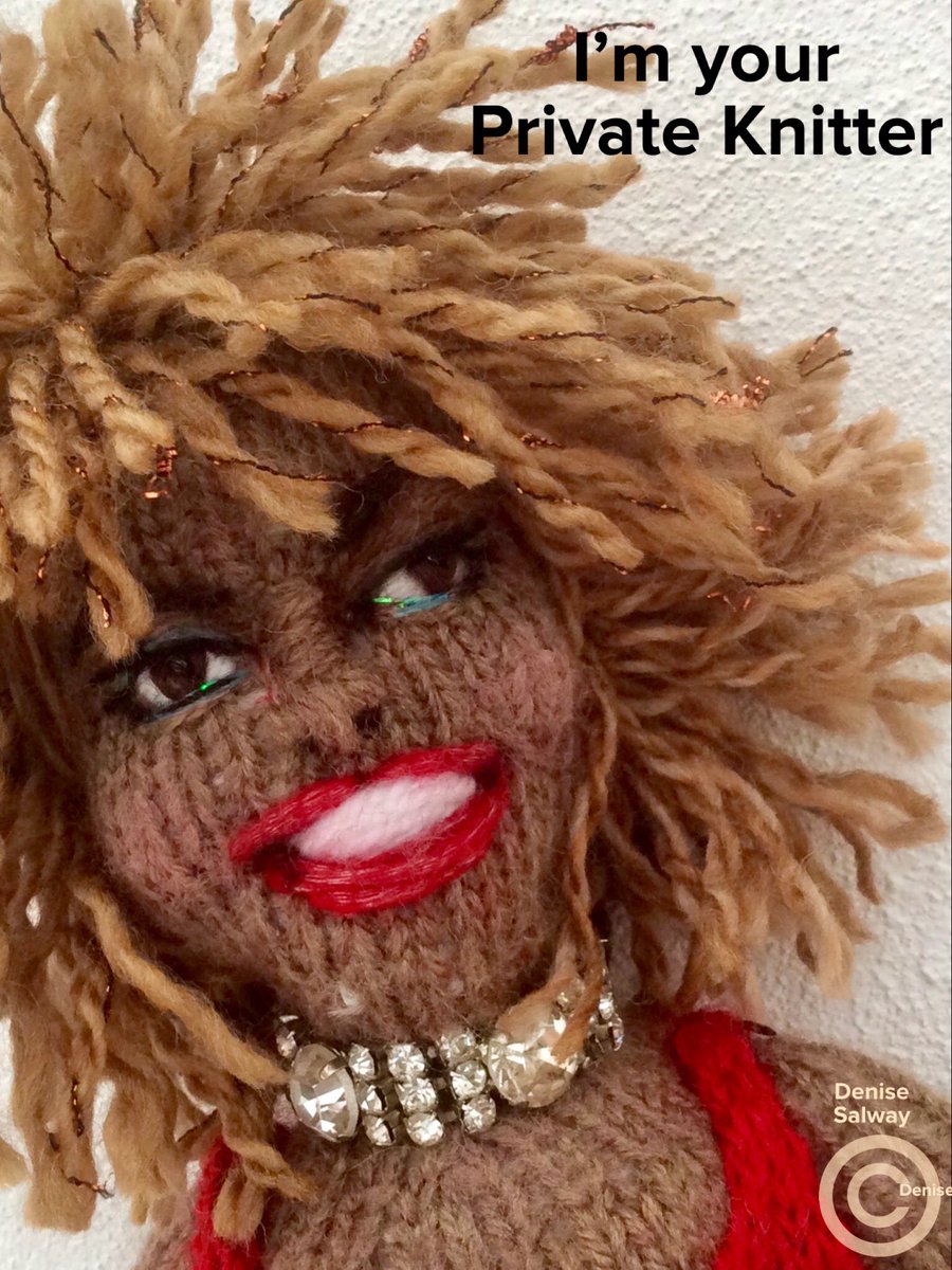 #TinaTurner #imyourprivatedancer #knitteddoll #icons #wool #knitting #denisesalway bit of fun play on words .. I’m your private knitter ...  a knitter for smiles and any old wool will do .😘😘😘😘😘🧶🧶🧶🧶🧶🧶🧶🧶🧶🧶😃🧙‍♀️🏴󠁧󠁢󠁷󠁬󠁳󠁿