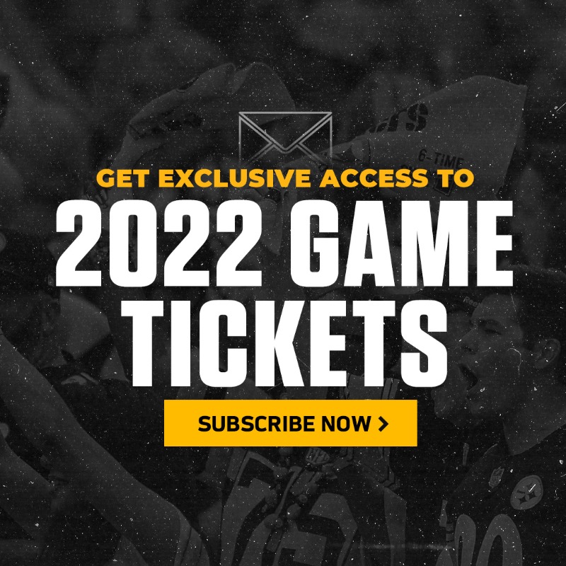 SteelersUnite's tweet photo. Want exclusive access to game tickets before they go on sale to the general public?

Subscribe to @steelers email ⬇️