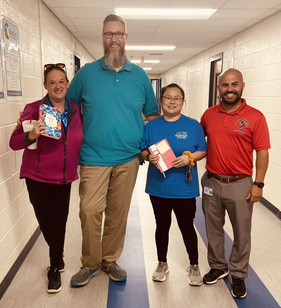 Teacher Appreciation week - day 2: a keepsake journal of stories and memories!! A teacher is a counselor, caretaker, disciplinarian for those in their classroom. This journal will allow them to document their thoughts, successes, mistakes and goals! We THANK YOU! 🙏❤️😀👏