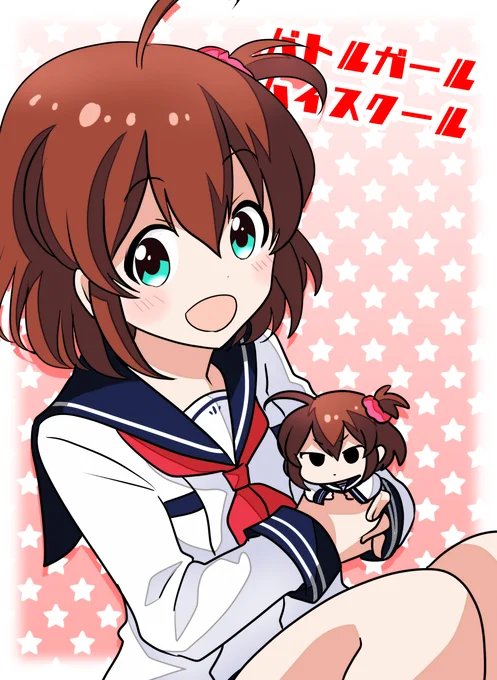 バトガ みきちゃん&黒みきちゃん
多かったんと懐かしさでかいてみたわ～
#バトガ https://t.co/xQ7qIcVYFb 