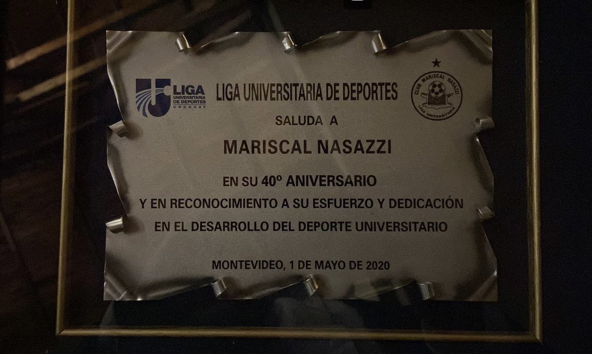 En el día de su aniversario 108, saludamos y agradecemos a nuestros amigos de la <a href="/LUD_Oficial/">Liga Universitaria de Deportes</a> por el homenaje!!

Por muchos años más!!

#42años