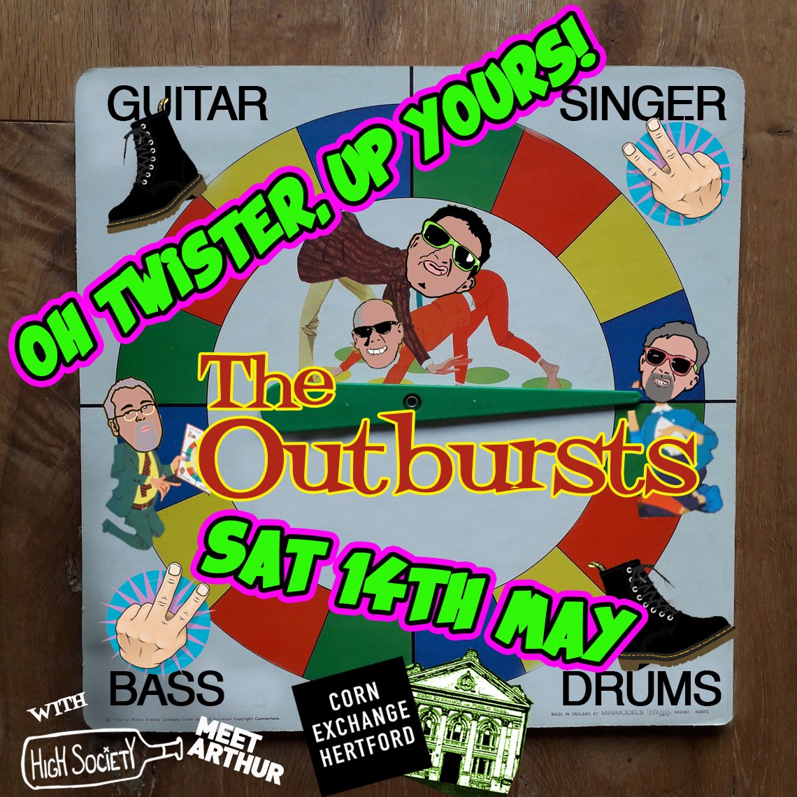 The Outbursts tweet media