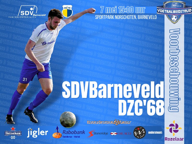 SDVBarneveld's tweet photo. Voorbeschouwing:
@SDV_Barneveld - @dzc68
Kan SDVB de genadeklap uitdelen aan het stugge DZC? https://t.co/2Ble9Jokh6
#voorbeschouwing #aselectie #competitiewedstrijd #1eklassed #seizoen20212022 #sdvbarneveld #dzc68 #Barneveld #Doetichem #sterkdoorvriendschapbarneveld https://t.co/BcT1Pla77r