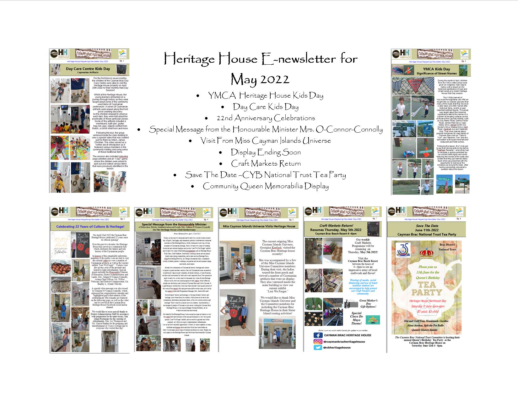 Cbheritagehouse Sign Up To Receive Updates On Our Programmes And Events Through Our Monthly E Newsletters Email Saskia Edwards Gov Ky To Join Our Mailing List Enewsletter May22 Kidsdays Anniversarycelebrations