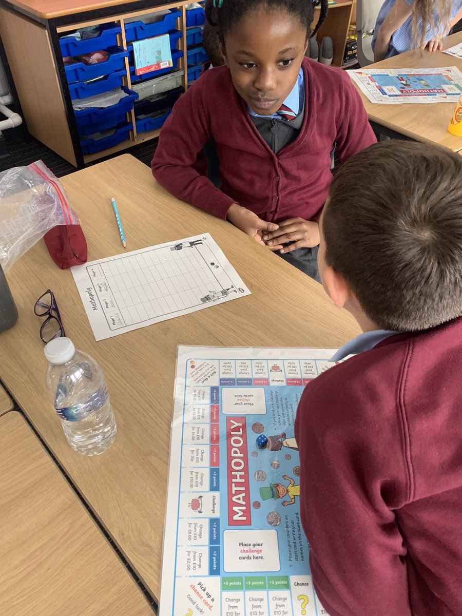 StCharlesGla's tweet photo. P4a had fun playing money games to mark the start of our #FinancialEducationWeek. We hope that, as the week goes on, the children will develop an understanding of the decisions that we make around #Money, #Budgeting, #Debt, our needs and our wants. @glasgowcounts @MartinSLewis https://t.co/JFfuoOrCHm
