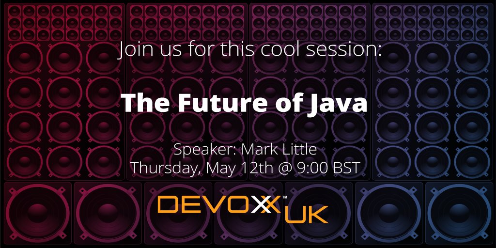 QuarkusIO's tweet image. Join Mark Little for his insightful session "The future of Java" on Thursday, May 12th at 9:00 BST
devoxx.co.uk/talk/?id=11202
#quarkusworldtour #kubernetesnativejava