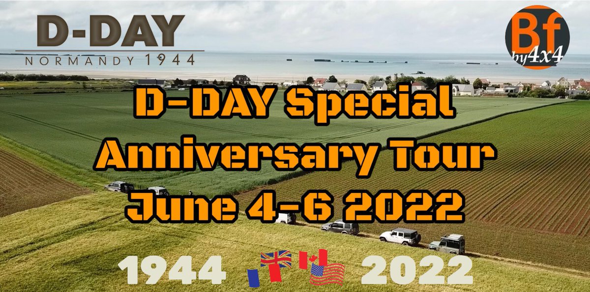 We have one space remaining on our #DDAY Anniversary Tour…

If you are interested, visit: battlefieldsby4x4.com/d-day-1944.htm