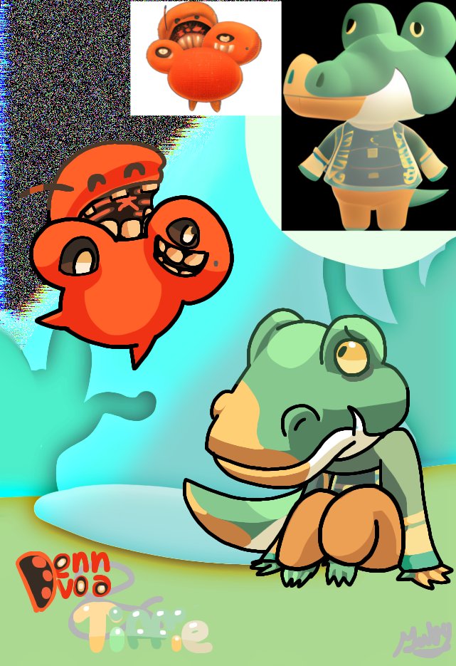 AmapoladrawGaby's tweet photo. Animal Crossing x Kirby villagers (?)

#generatedACNH https://t.co/IwfFC6hH4J