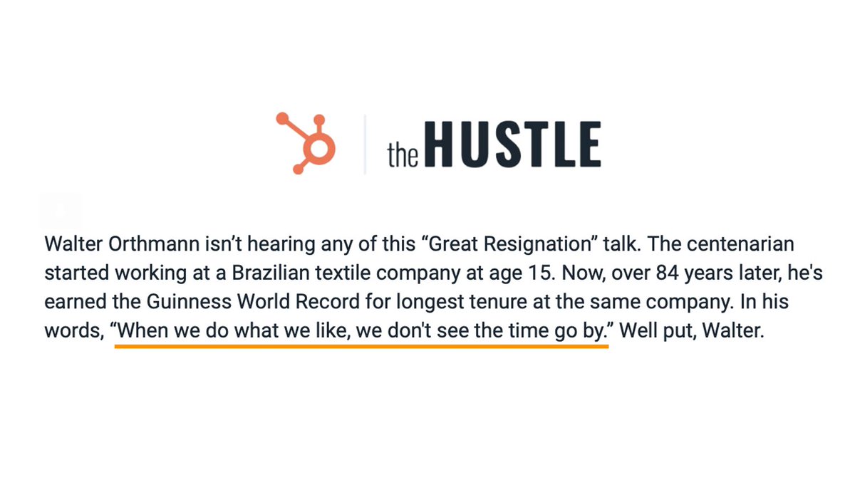 SoloBuildIt's tweet photo. #TuesdayTip: Do what you love and you'll never wanna join the #GreatResignation! ✅
(c/o @TheHustle)
#thehustle #lovewhatyoudo #walterorthmann #retirementplanning https://t.co/a2RwBJAEUi