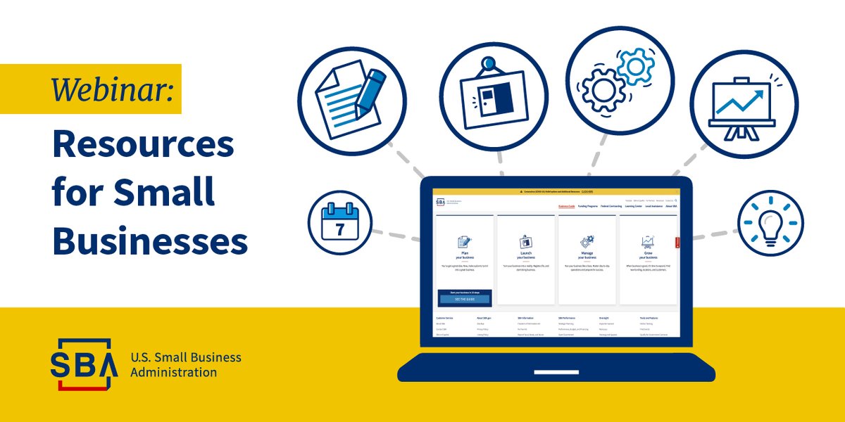 SBA_Iowa's tweet photo. Check out the SBA Iowa District office upcoming webinars for the month of May. 

Check it out here ➡️ https://t.co/SeCqau2wwV https://t.co/2vixVROYa7