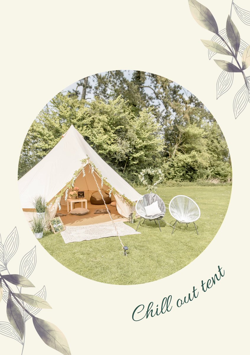 🔆 Chill out Tent 🔆

Looking for a chill out tent for your party or upcoming event? Somewhere for everyone to relax, take a seat or even grab something to eat? 
Book out chill out tent for your special occasion. We have both adults and children themes. 

charmingtents.co.uk