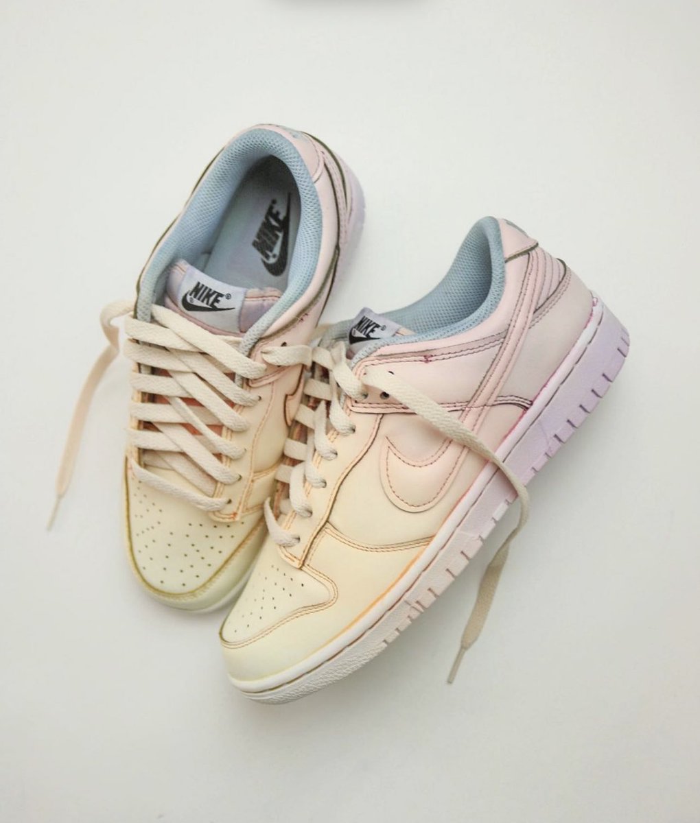 nicekicks's tweet photo. “Sunset” Dunk Low Custom 🌅 https://t.co/8abxnmKP7i