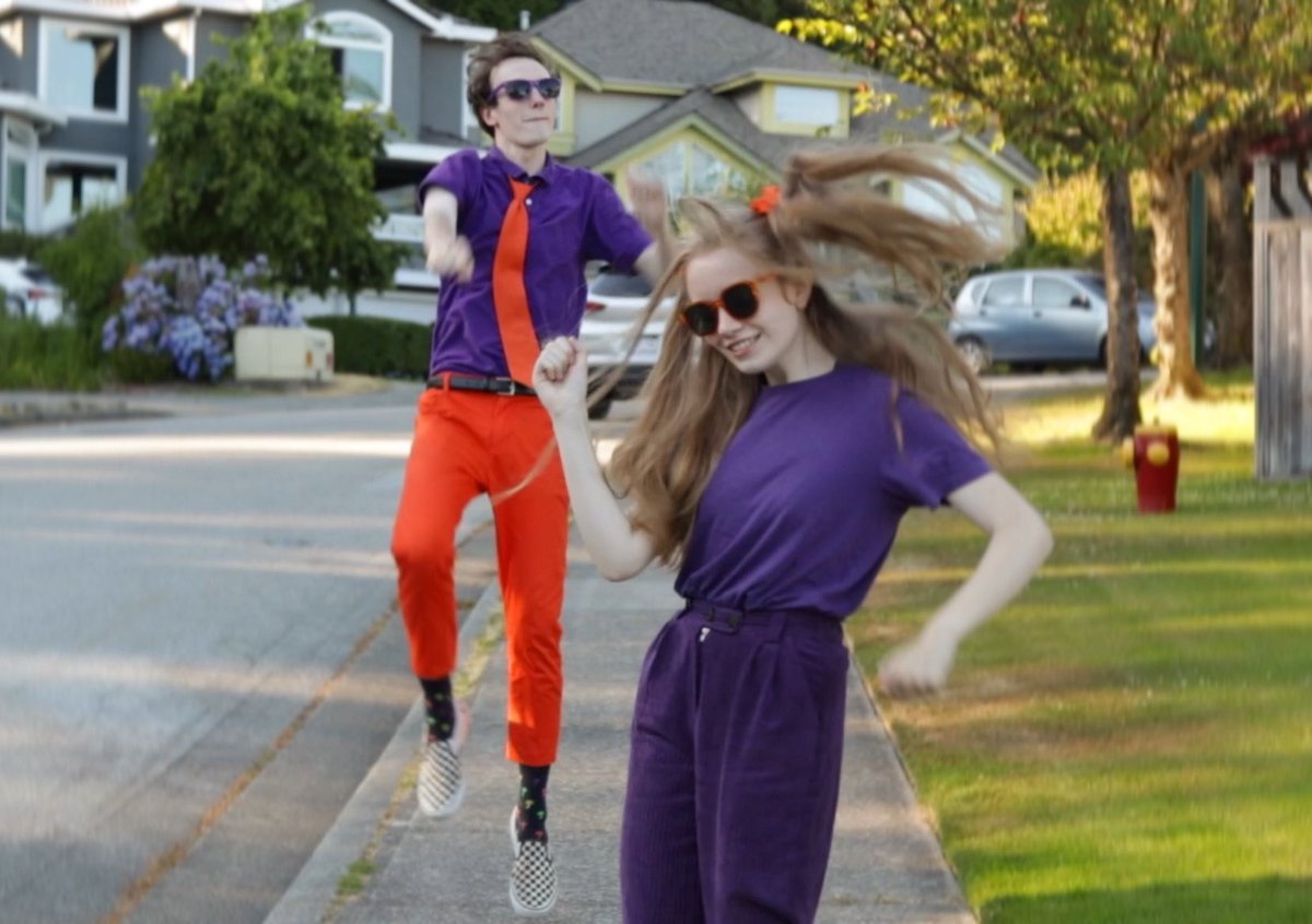 TheZingZangs's tweet photo. Our album releases Friday! 💜🧡 https://t.co/tTFPF9jBLg