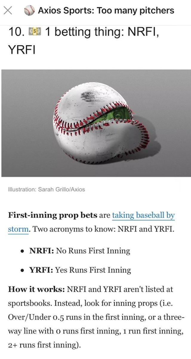 "Taking baseball by storm" 

(s/o <a href="/axios/">Axios</a>)