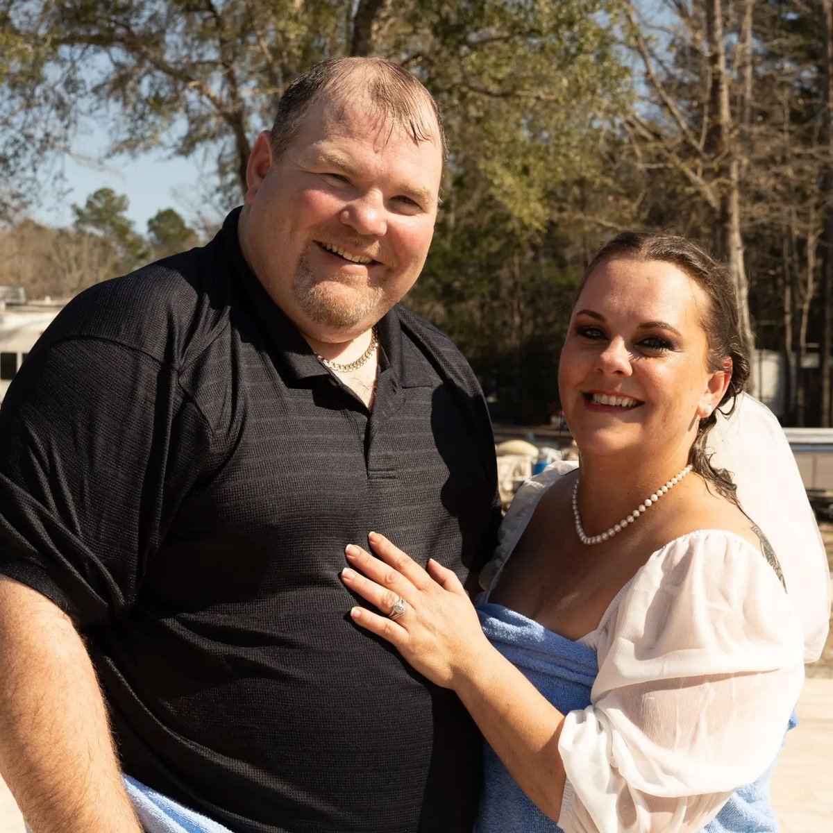 PleatcoPoolSpa's tweet photo. CONGRATS to our wonderful Pleatco Perfect PoolGal Shannon Sellers who married her long time partner Jeff Noser on 2/22/22. Truly a match made in Pool &amp; Spa wonderland. :) 🥳 #married #perfect https://t.co/65JloRaRgH