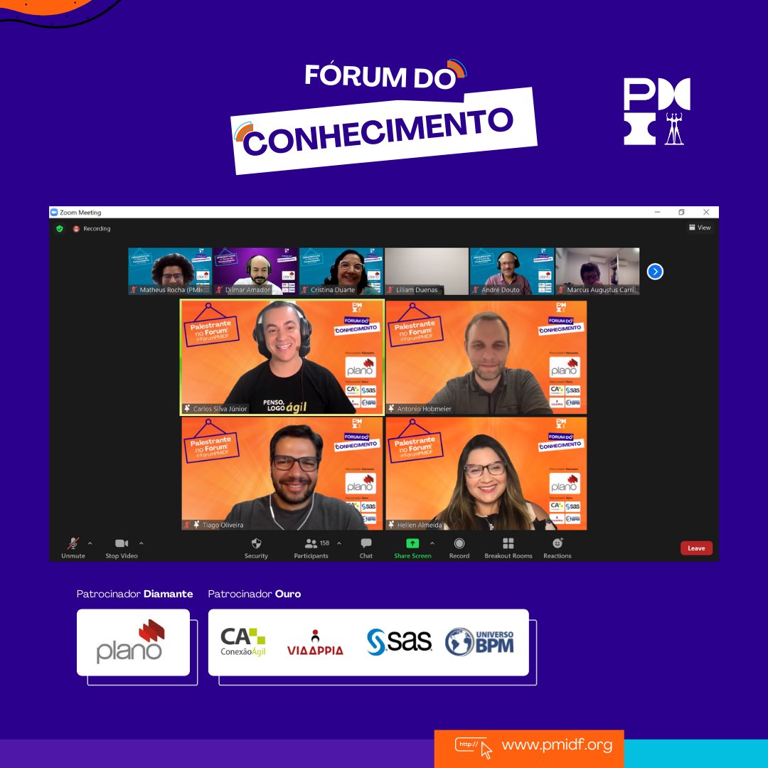 pmidf's tweet photo. SUPER painel começando com a presença de Carlos Silva Junior, Hellen Almeida, Antonio Hobmeier e Tiago Oliveira!
Vem que dá tempo para assistir essa conversa sobre IA, ML, VR e VA.
#pmidf #pmi #pmiorg #gestãodeprojetos #pmibrasil https://t.co/7kATc80pOG