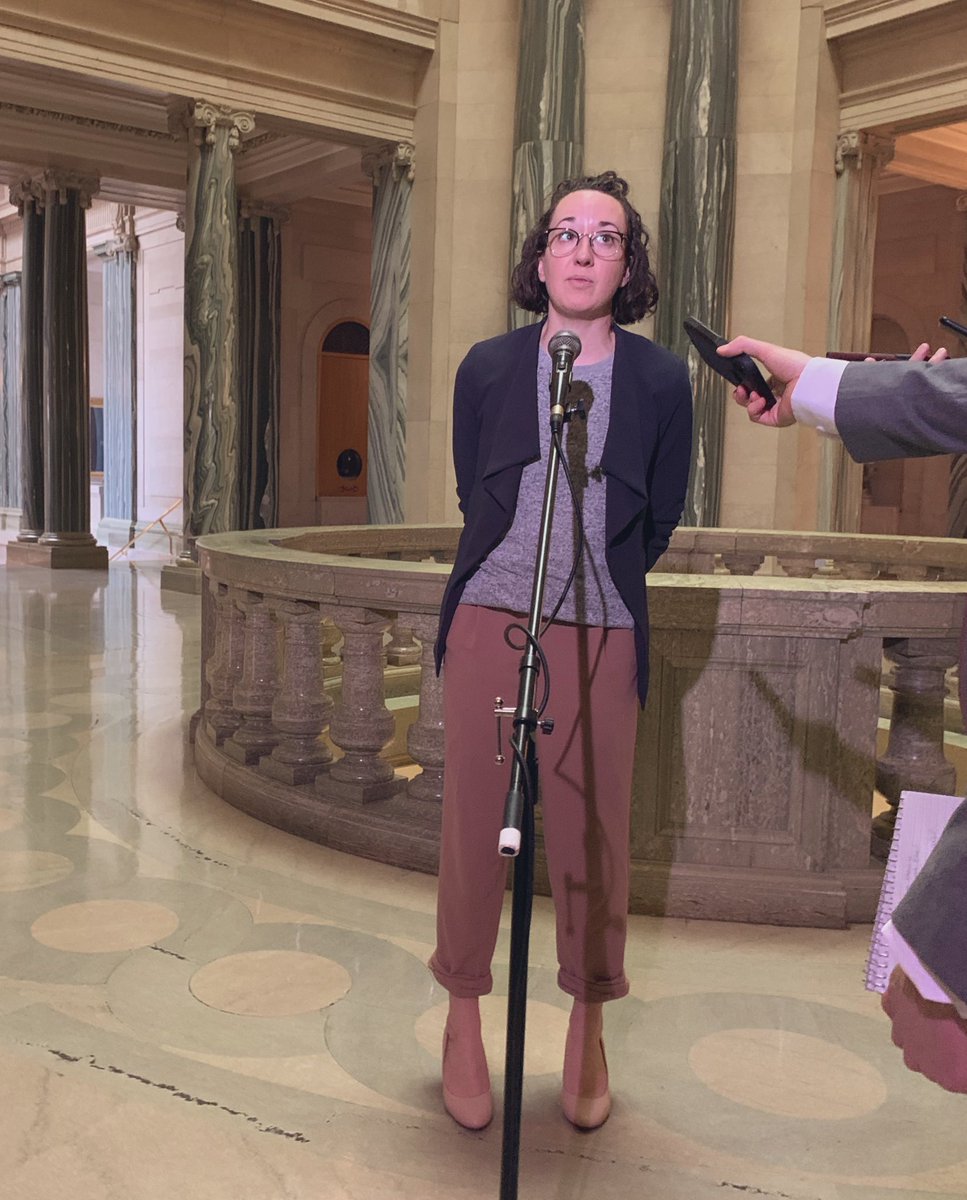 katnorton5's tweet photo. Absolutely remarkable that the Premier of Saskatchewan refused to join @nicolesarauer in affirming his  commitment to equitable access to abortions in Saskatchewan today. 

#skpoli #RoeVWade https://t.co/XUcRR4x7S1