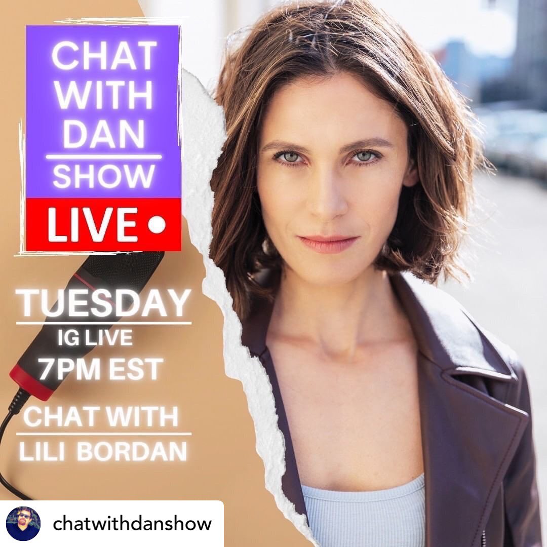 Tune in live <a href="/ChatwithDanShow/">ChatwithDanShow</a> tonight at 7pm EST! #interview #actress