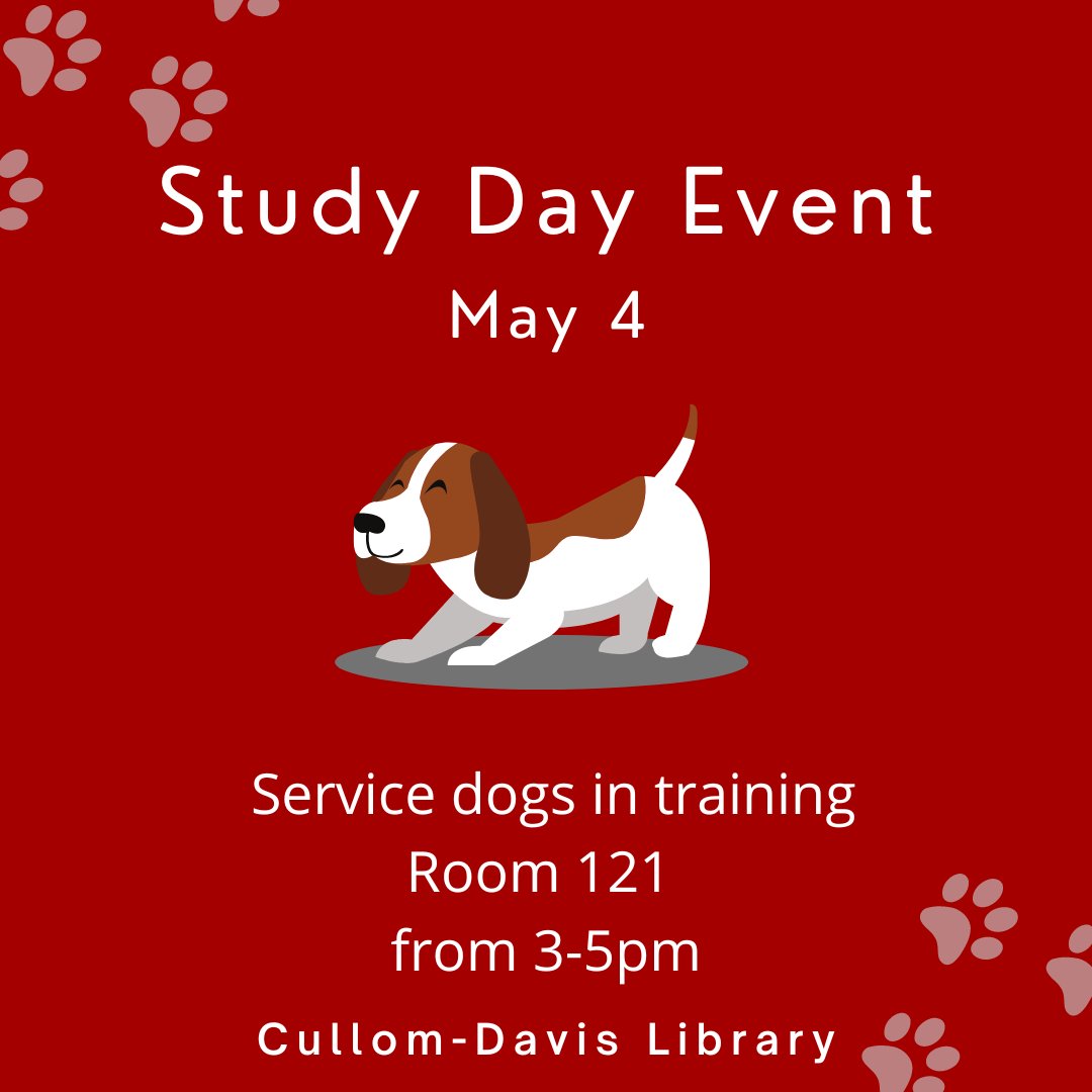 CullomDavis's tweet photo. STUDY DAY :

There will be🐶

In the library

For you to pet! 😱😍🥰 https://t.co/IyBnq1GNMg