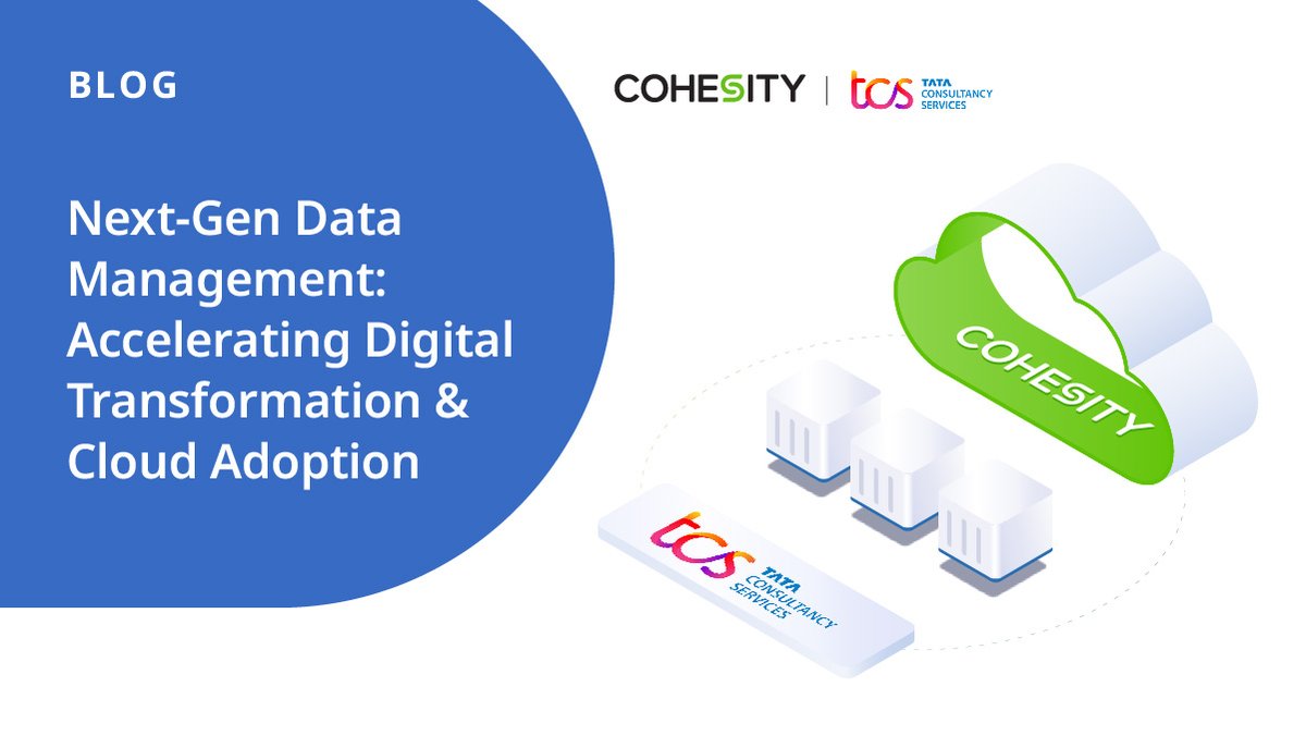 Cohesity's tweet photo. Keep pace with #digitaltransformation &amp; make decisions faster based on data-driven insights with turnkey #datamanagement.

Protect data onsite &amp; across clouds, &amp; leverage it for the #agile dev/test &amp; digital analytics that lead to innovation.

Read more: https://t.co/6P38ZUeQYg https://t.co/mMiv7gTLfc