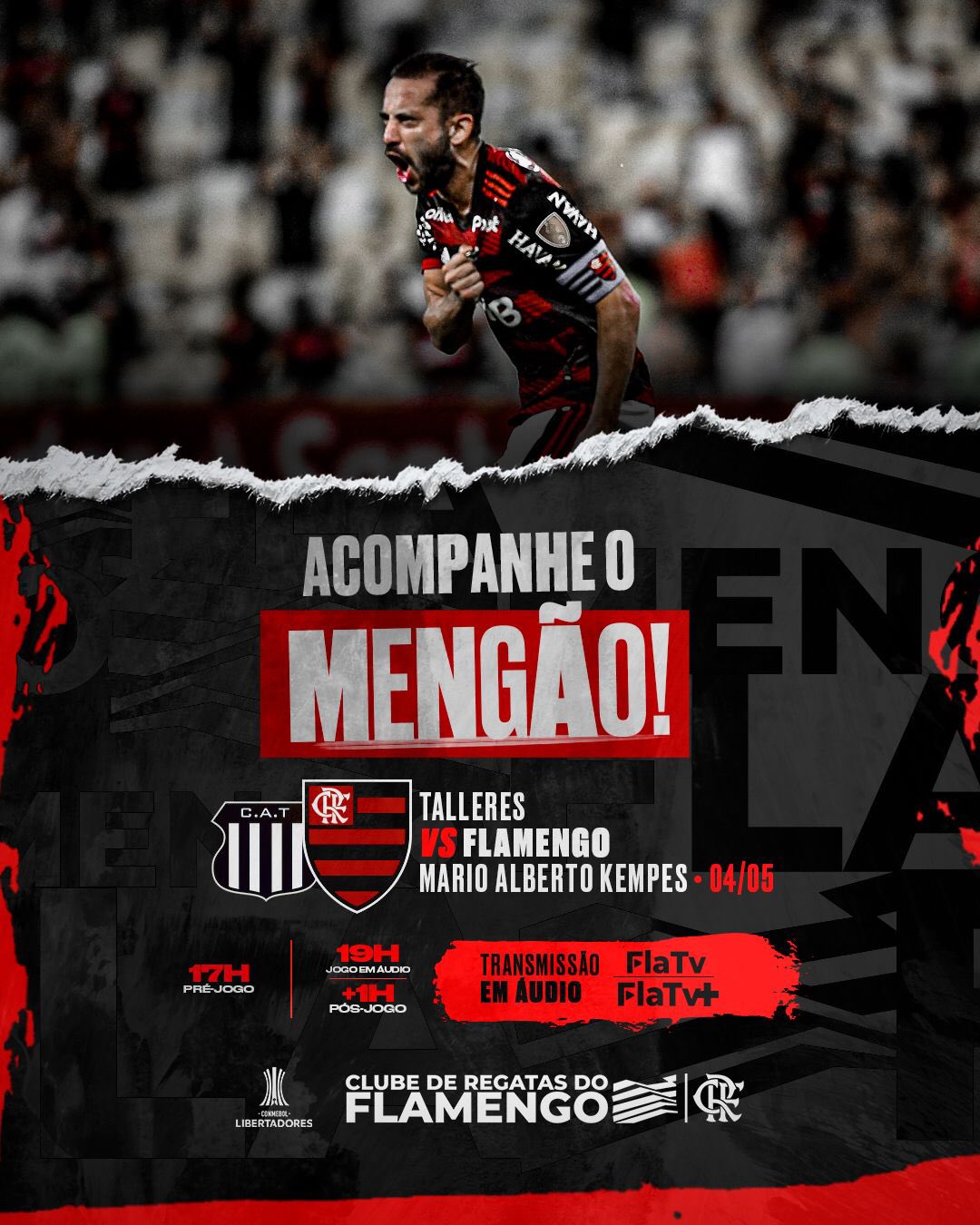 Amanhã é dia de - Clube de Regatas do Flamengo