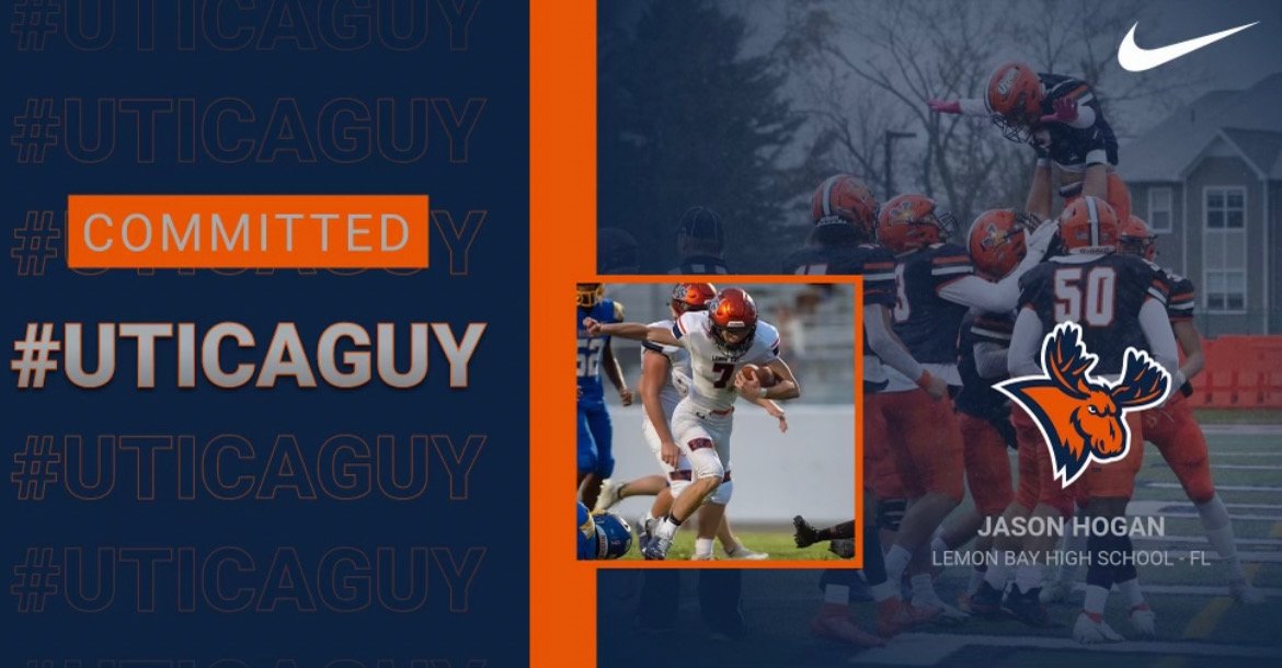 JasonHogan_7's tweet photo. I'm very honored to announce my COMMITMENT 
To @Utica_Football !!
#FEARTHEMOOSE
@Coach_Scala
@CoachFaggiano
@CoachBIERRIA
@CoachGerbino
@ZurilHendrick
@JoshPowell99
@coachcurtis42
@Lemon_BayFB
@mantaathletics 
@LBTDClub 
@lonne_moore https://t.co/JnKeouONBB