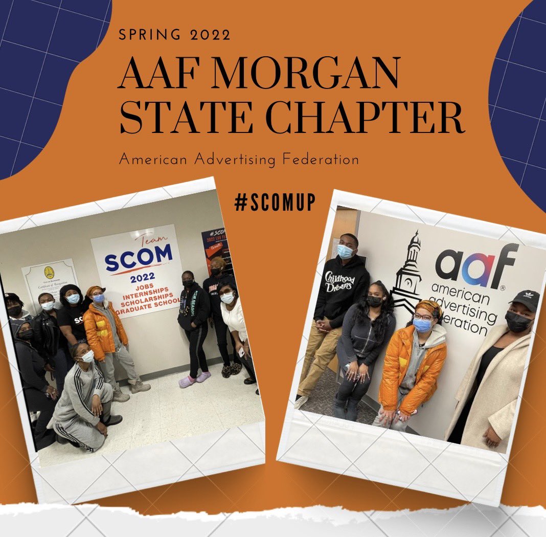 AAFMorganState's tweet photo. Calling all Bears! Here are the members of the 2022 AAF Morgan State Chapter! https://t.co/n8HEwIVoYT