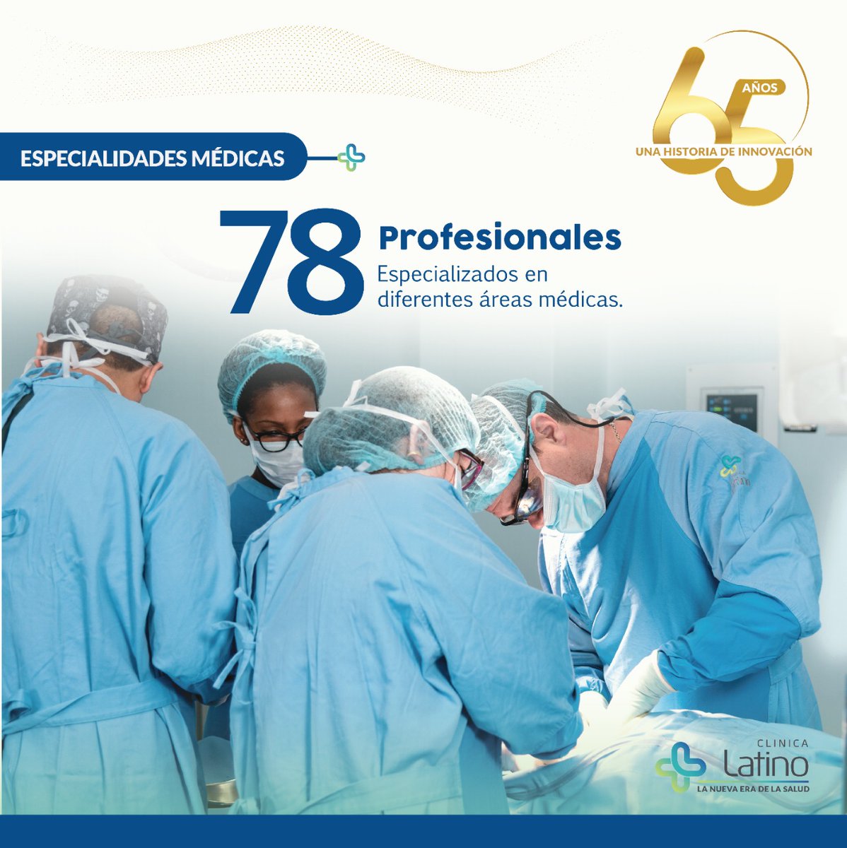 En Clínica Latino contamos con más de 70 profesionales, cada uno de ellos certificados en diferentes especialidades médicas para brindar servicios integrales y de excelencia a cada paciente. 
Conozca a nuestros médicos y cada una de sus especialidades: clinicalatino.med.ec