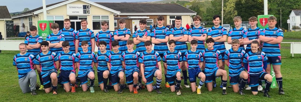 TrebanosRFCJuni's tweet photo. Well done to our U16βs on their cup final win tonight. Commiserations to @MorristonLions and thank you to @ystradbluesrfc for hosting us. #proudclub #futuresblue https://t.co/1WtCf5pA4i