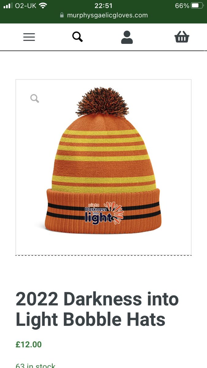 StrabaneDil's tweet photo. With four more days to go there’s still time to get yourself a Darkness into Light hat from @murphysgloves 😎

https://t.co/jQDkuBefer https://t.co/UB8U0Rk4mc