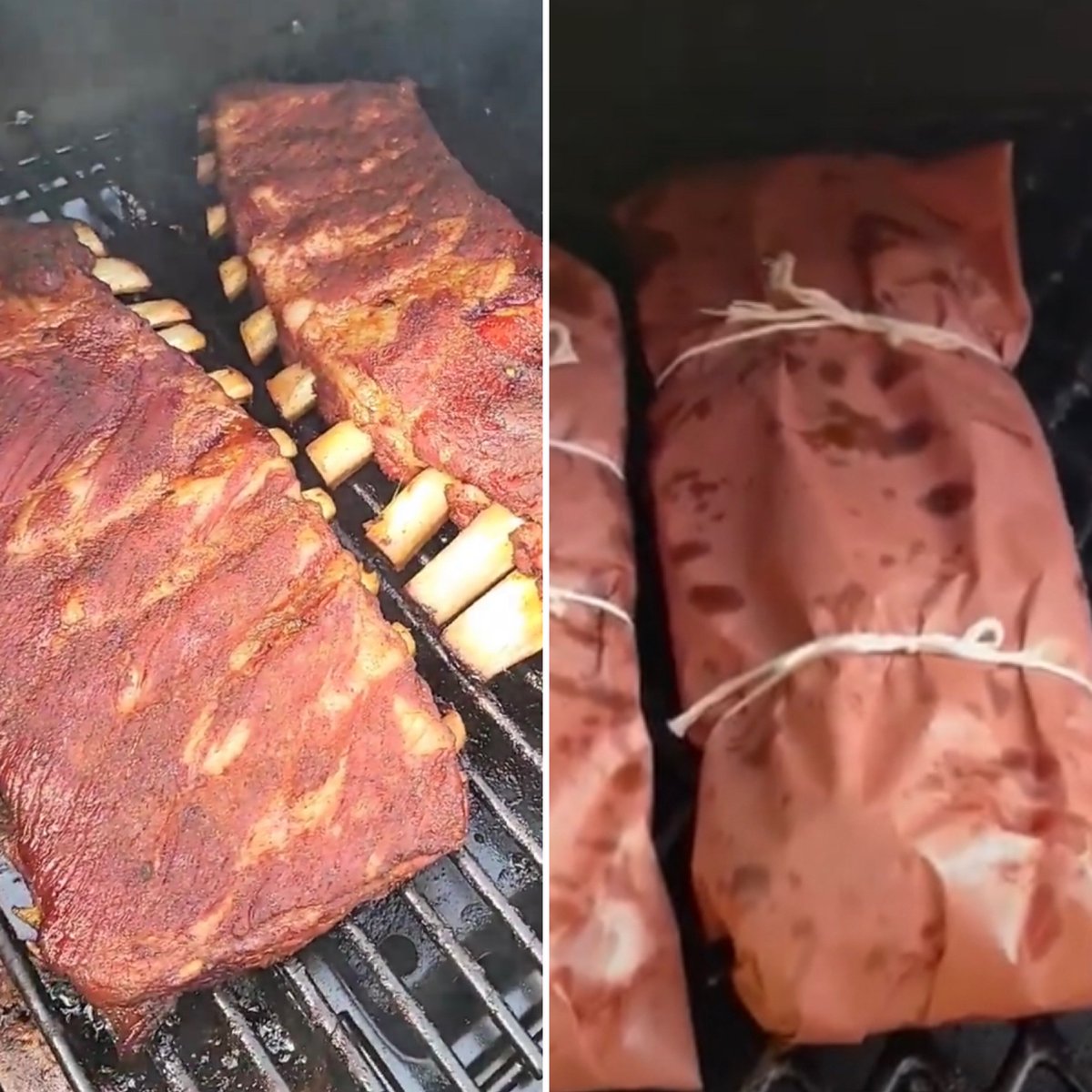 EasyHowToBBQ's tweet photo. How do you like to finish your ribs, baste and wrap or baste uncovered? #bbqQuestion https://t.co/tMYuXmvym3