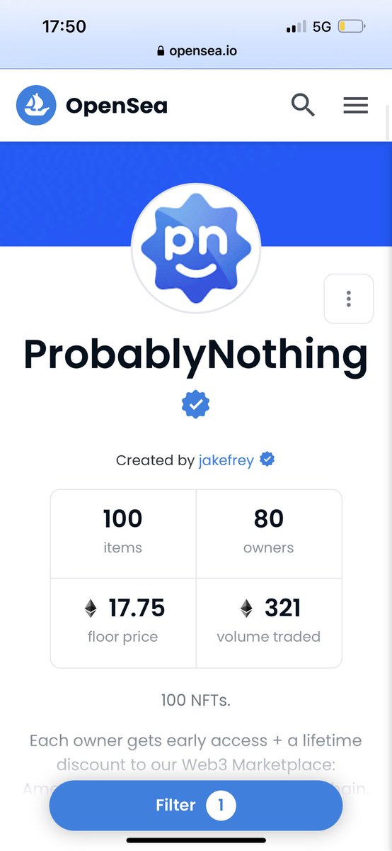 what’s crazy is i’ve been doing <a href="/probablynthng/">ser</a> giveaways for months. check the tweet history. 

~30% have been given away for free by retweeting a tweet. 

y’all better buckle up 🚀