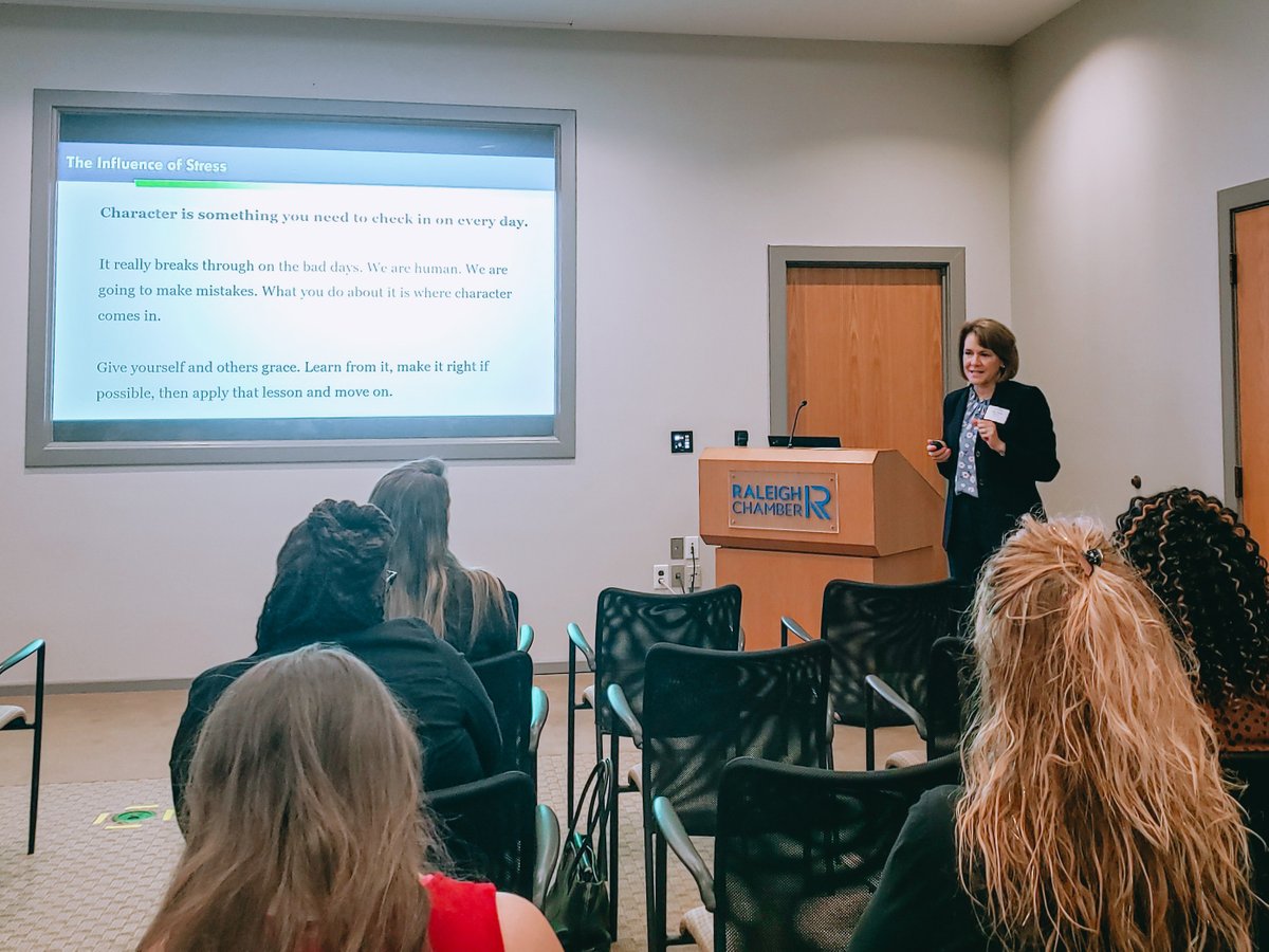 This morning, our Marketing and Communications team, Pursuits team, and our PR firm, Largemouth Communications, attended the Coffee with Leaders event at the Raleigh Chamber to hear from our COO and President, Lee Anne Nance. #Stewart #CoffeewithLeaders #ChamberCoffee