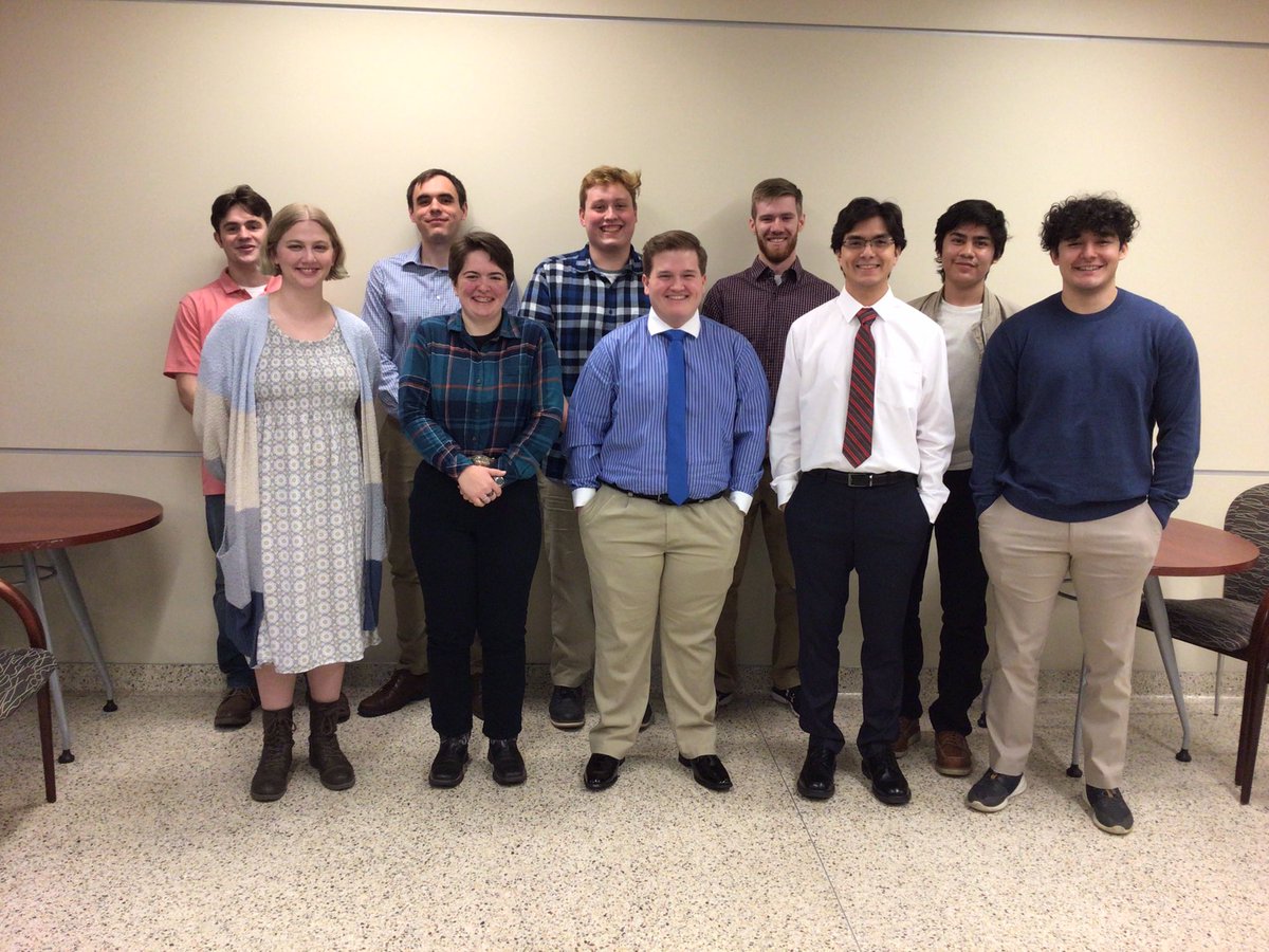 drbixby's tweet image. Wow! #SigmaPiSigma induction @LewisUniversity this afternoon. Congrats to our amazing physics students! @KozLab_LewisU