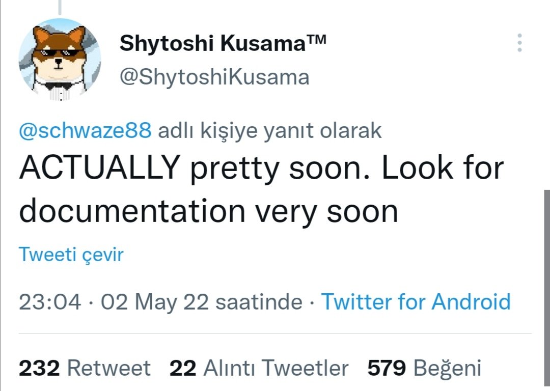AnalysisToken's tweet photo. Shytoshi Kusama Shibarium mesajı 🔥🔥🧐

Shytoshi Kusama : Gerçekten çok yakında. Çok yakında belgeleri arayın 🔥🔥🔥

#shibainu #shiba #Shibarium #SHIB #SHIBARAMY #crypto #BTC #Metaverse https://t.co/DPEkoGKXwB