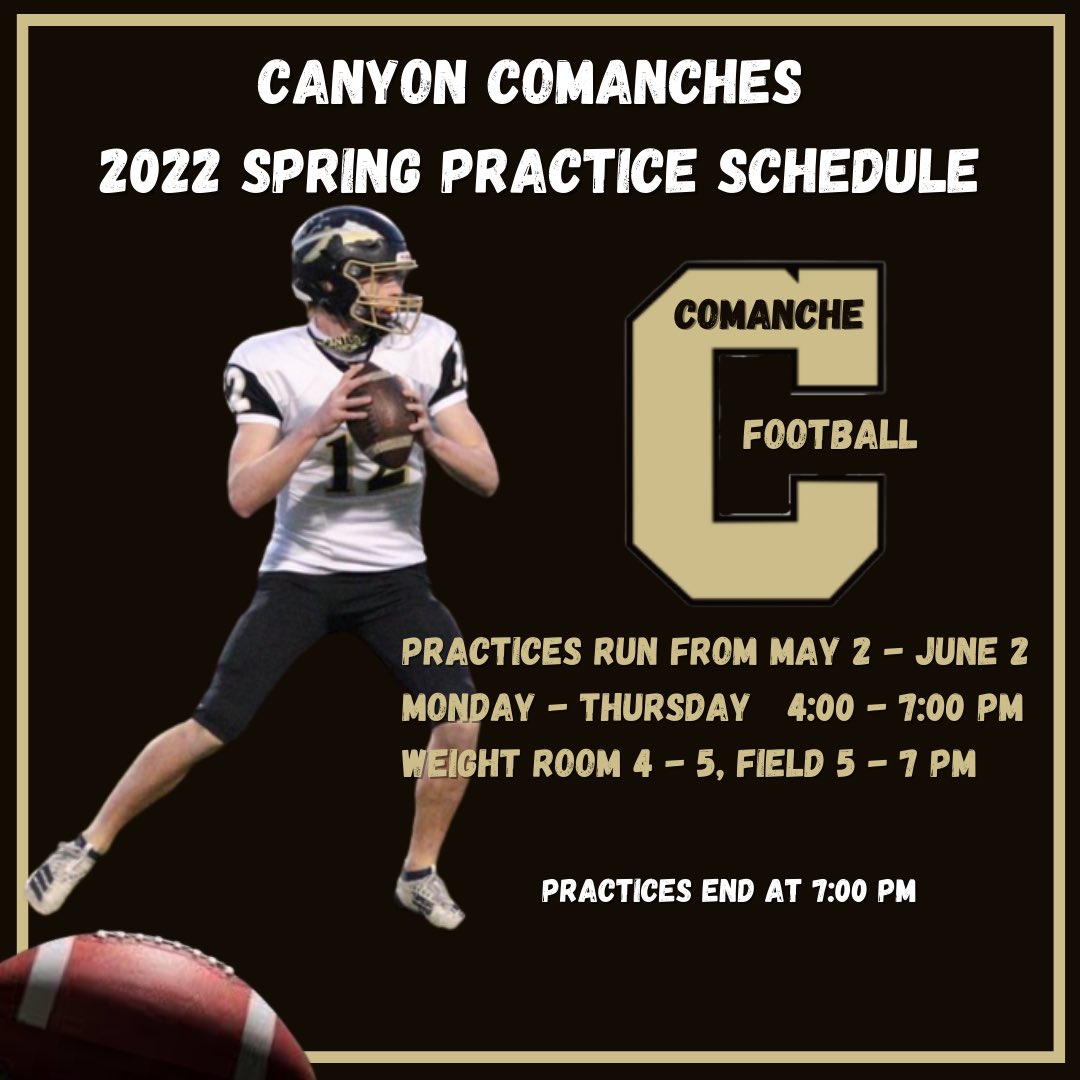 Canyon Comanches Football tweet media